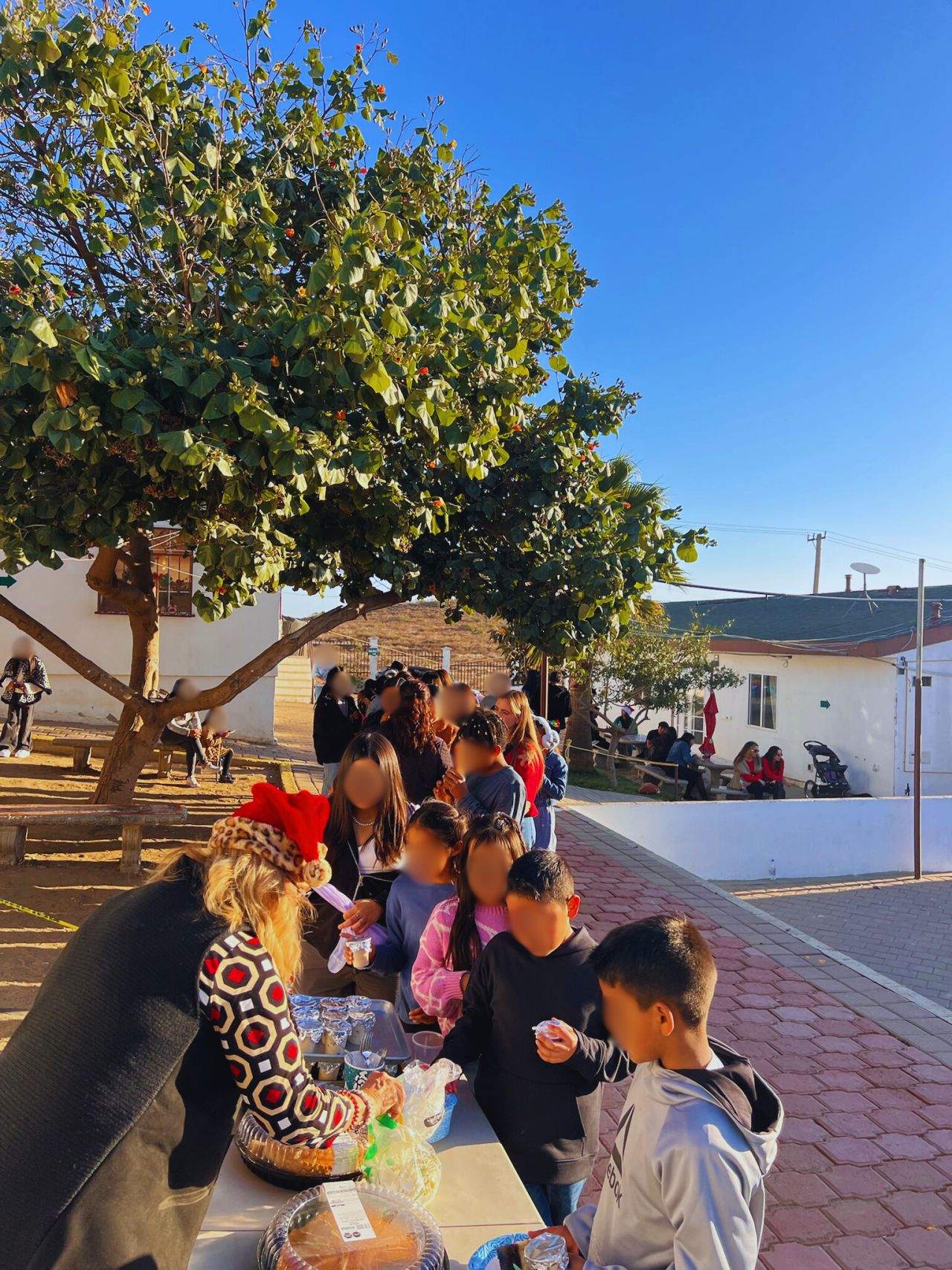 Anna's Angels — kids after lunch